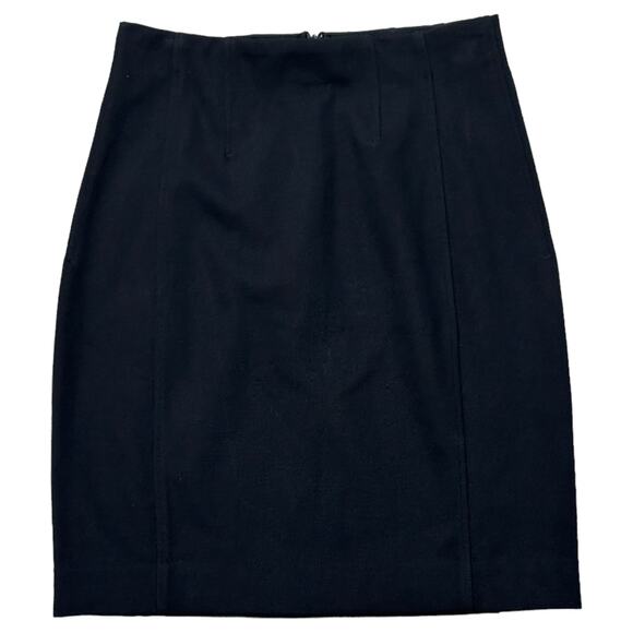 MM. Lafleur The Crosby Skirt Textured Ponte Black - Picture 2 of 6